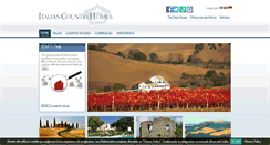Desktop Screenshot of italiancountryhomes.com